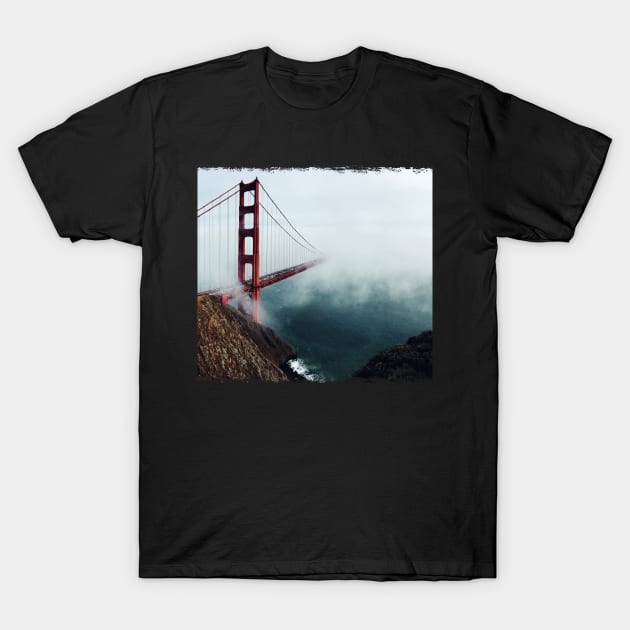 Golden Gate Bridge T-Shirt by Giftees